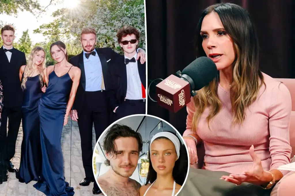 Victoria Beckham expresses affection for her 'tight-knit family' despite tensions with Brooklyn and Nicola Peltz.