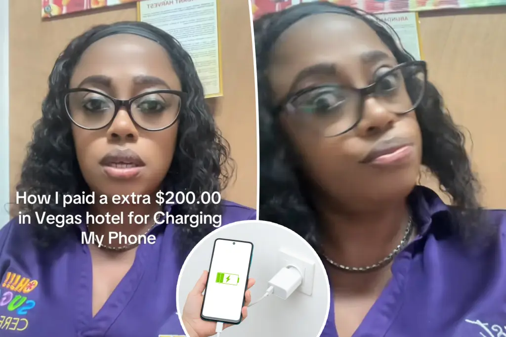 Visitor in Las Vegas alleges well-known hotel billed her $224 for disconnecting power outlet