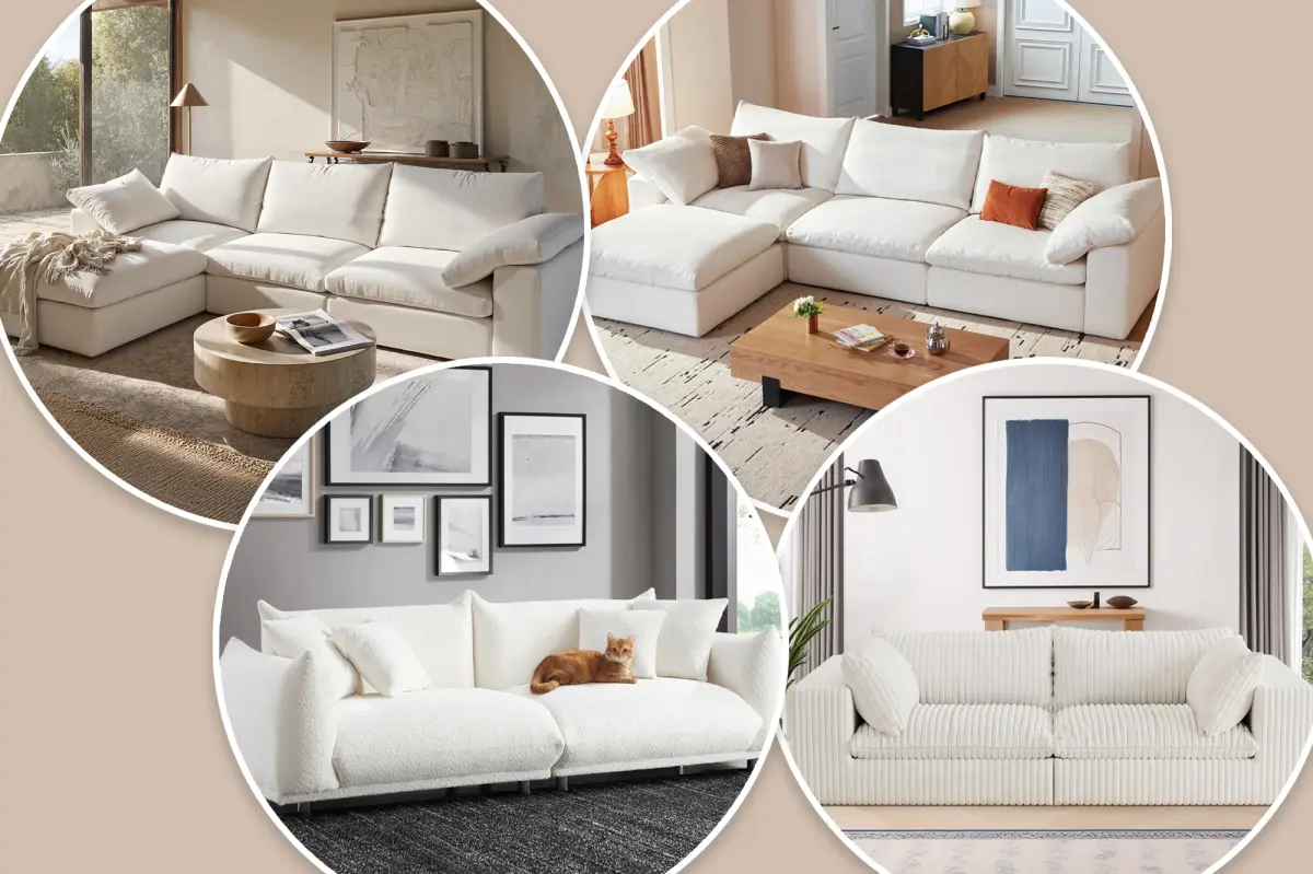 Wayfair's Way Day sale features affordable alternatives to cloud couches.