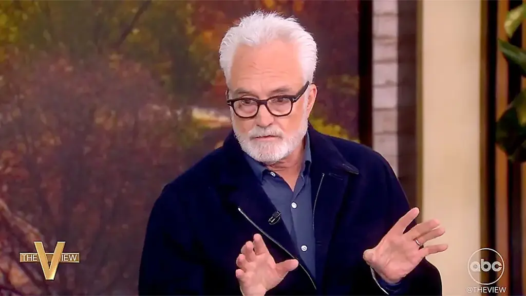 'West Wing' star Bradley Whitford shares on 'The View' that his father, who served in WWII, was 'Antifa'