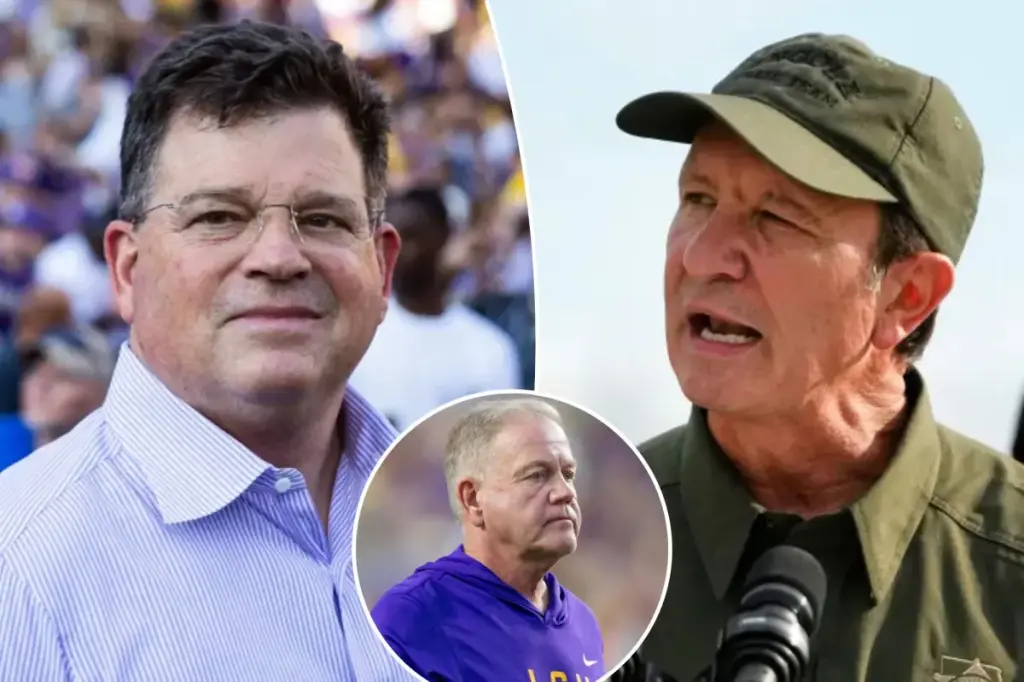 Why Louisiana Governor is targeting LSU Athletic Director after the $54 million Brian Kelly issue