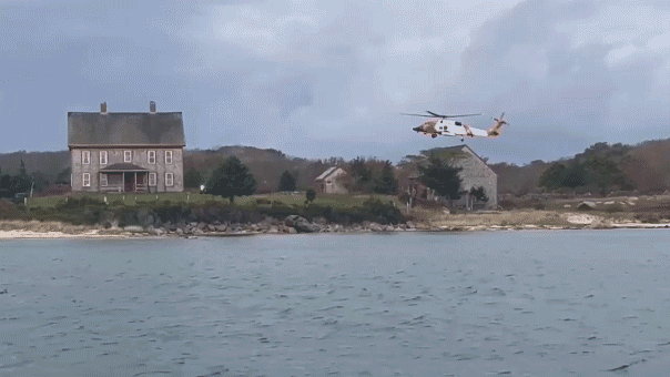 Woman passes away following Coast Guard rescue of family trapped on island due to boat fire