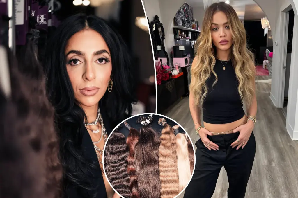 Women are traveling to Queens for $7,500 hair extensions from a stylist in NYC.