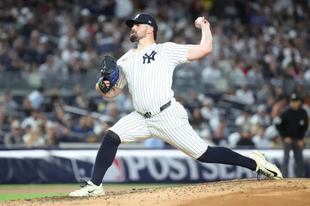 Yankees' chances for an ALDS recovery now depend on Carlos Rodon