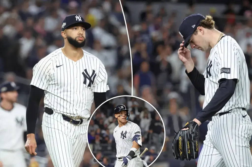 Yankees' season finishes disappointingly with a lackluster ALDS Game 4 performance.