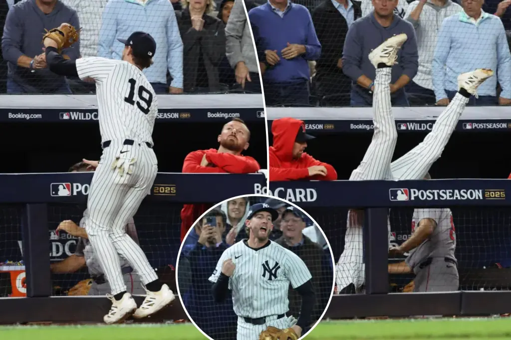 Yankees were initially anxious about Ryan McMahon's remarkable flip-diving catch: 'So concerned'
