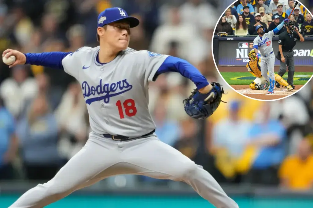 Yoshinobu Yamamoto leads the Dodgers to victory in Game 2 against the Brewers