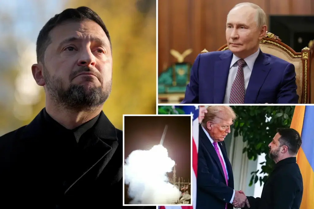 Zelensky says Putin is 'worried' about the US supplying Ukraine with Tomahawks.