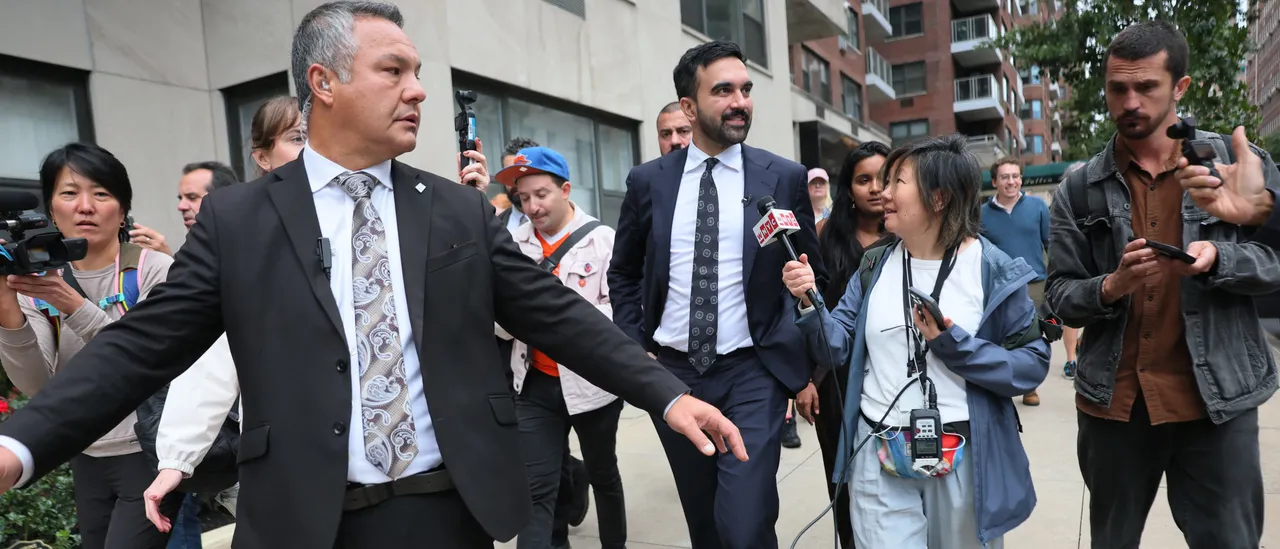 Zohran Mamdani Driven Out Of NYC Park By Protester Calling Him An ‘Antisemite’