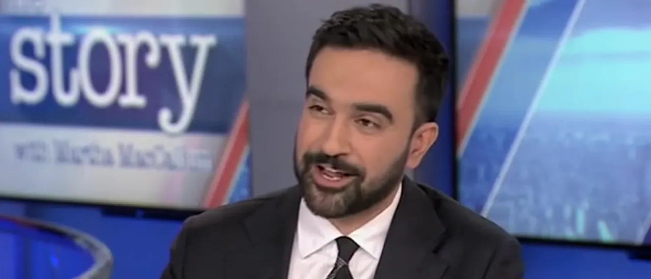 Zohran Mamdani Will Not Ask Hamas To Disarm and Give Up Control In Gaza