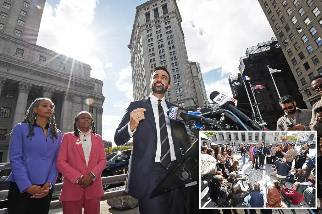 Zohran Mamdani teams up with NYC Democrats in a passionate show of support for indicted AG Letitia James.