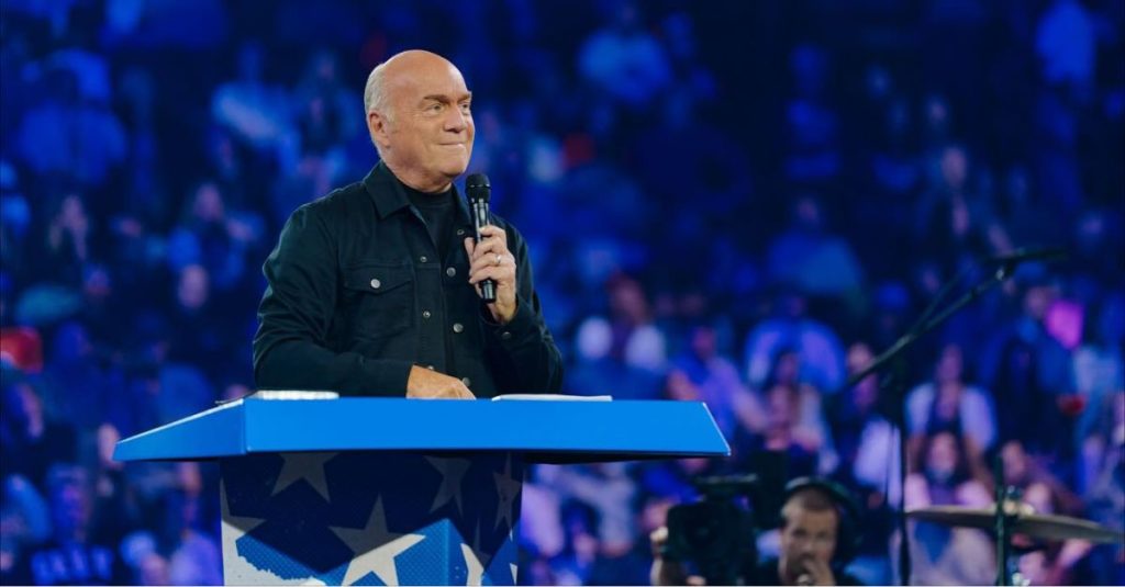 2,000 Declare Their Faith at the Location of Charlie Kirk's Assassination While Greg Laurie Shares a Message of Hope