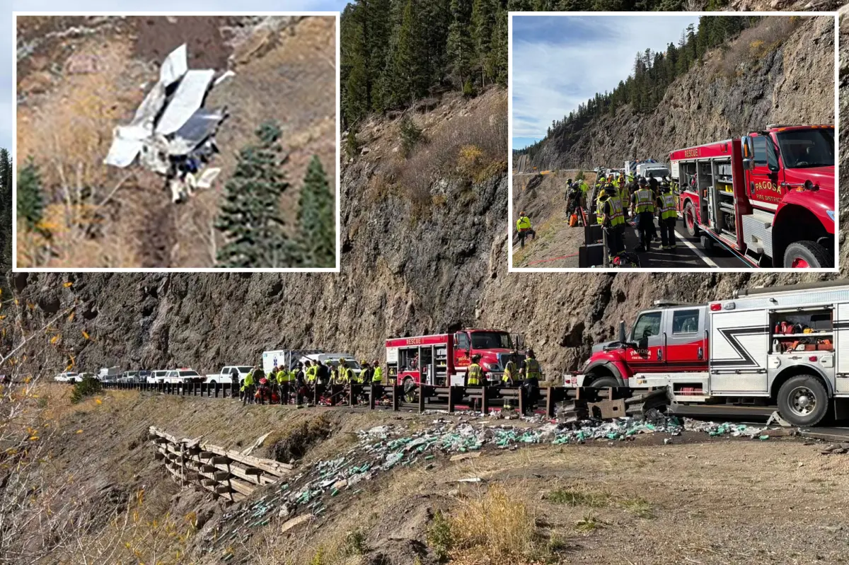 23-year-old truck driver dies when semi-trailer falls off mountain pass in Colorado