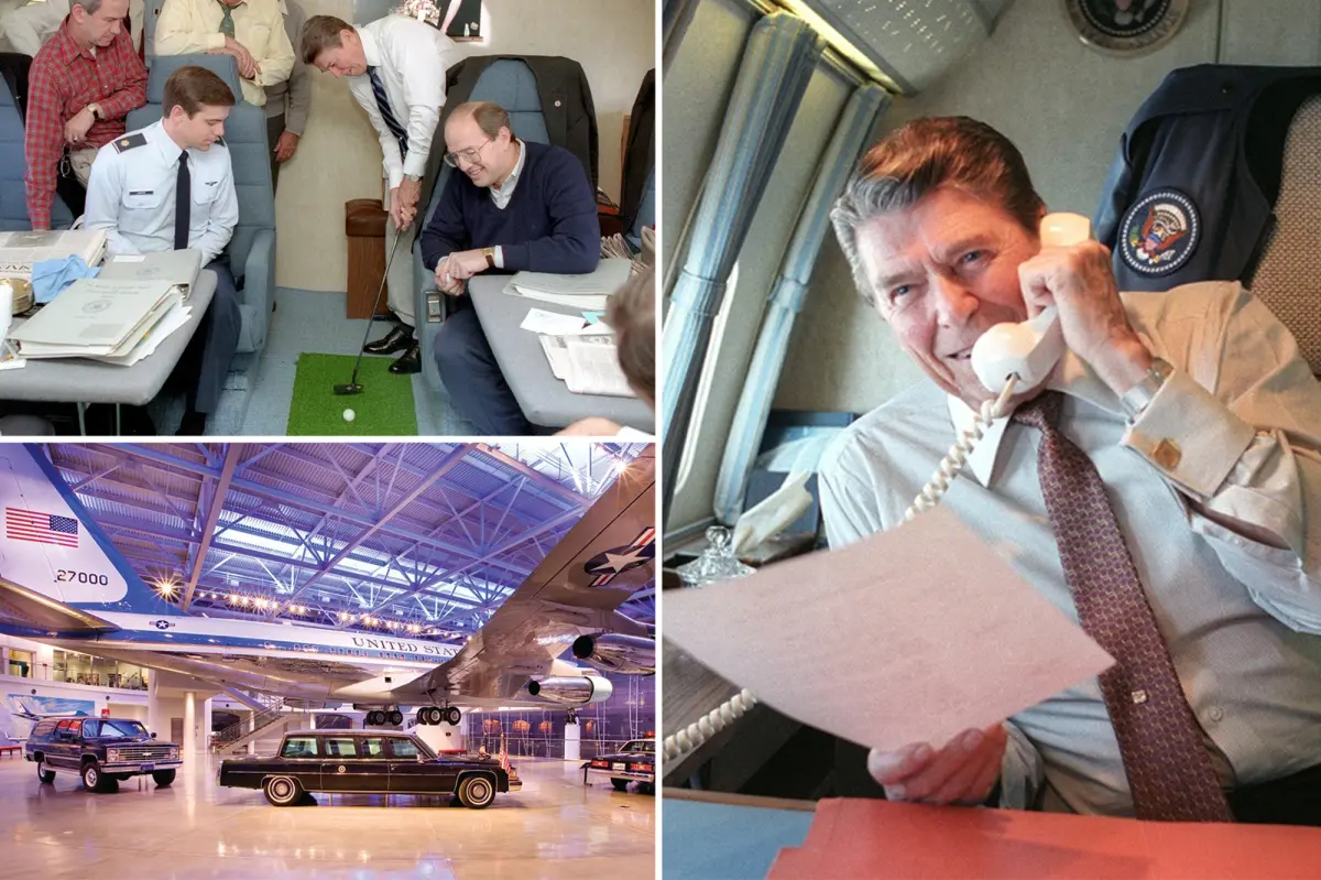 A close examination of Reagan's aircraft, the final Boeing 707 to function as Air Force One