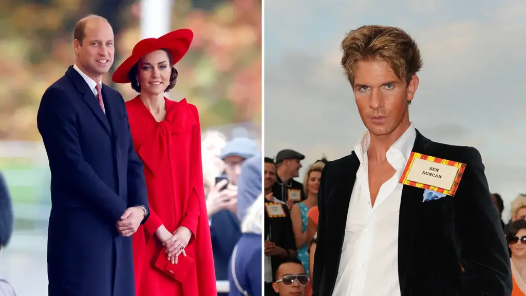 A college friend of Prince William and Kate Middleton passes away after falling from a rooftop.