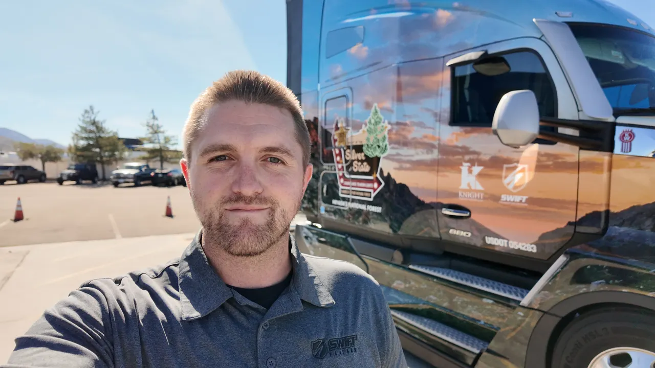 A truck driver from Arizona is transporting the Capitol Christmas tree to Washington, D.C. from afar.