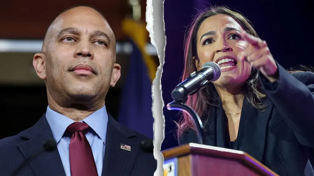 AOC dismisses Chi Osse's primary challenge to Democratic leader Jeffries.