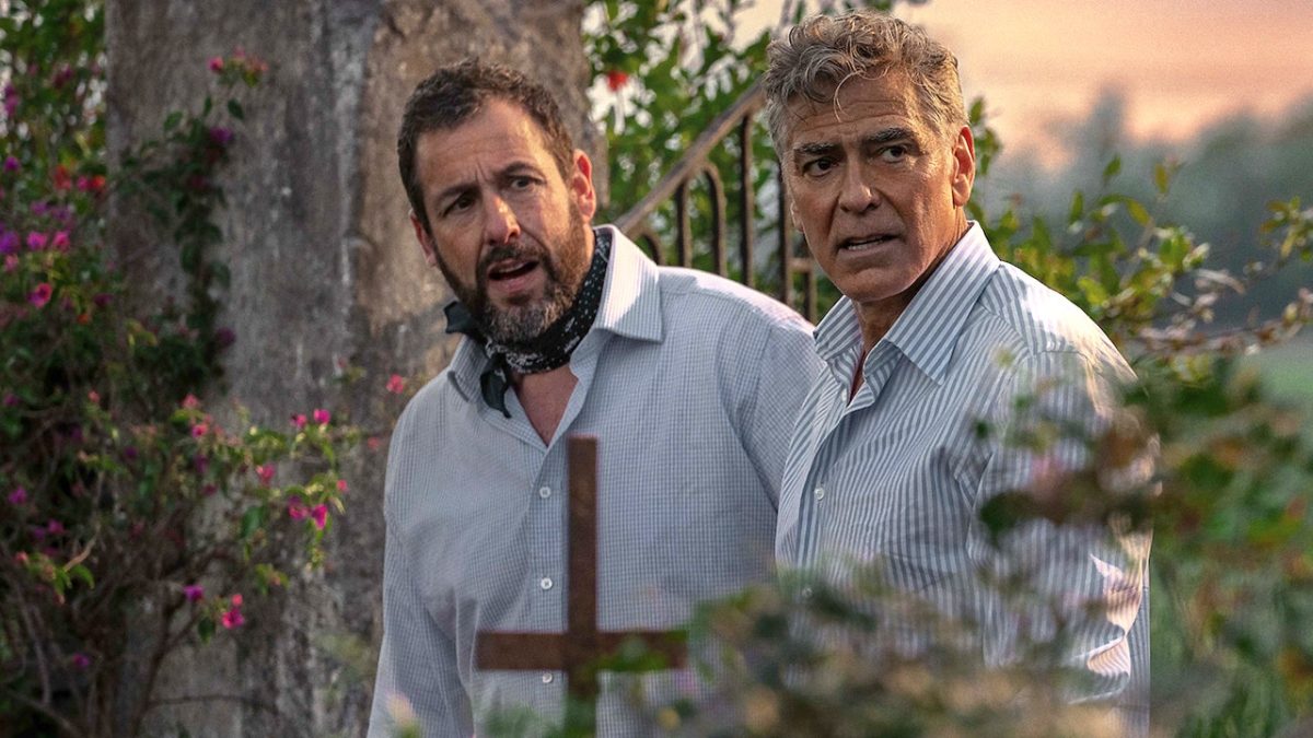 Adam Sandler steals the spotlight from George Clooney in Netflix's showbiz dramedy 'Jay Kelly'