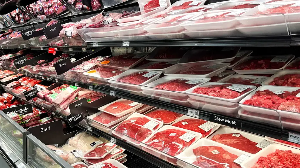 Agriculture secretary challenges industry expert's warning about $10 beef prices.