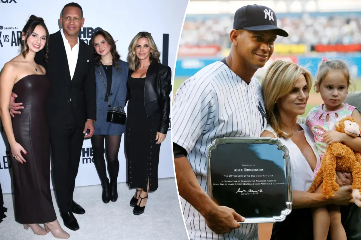 Alex Rodriguez's daughters and ex-wife share their feelings about family life in HBO documentary