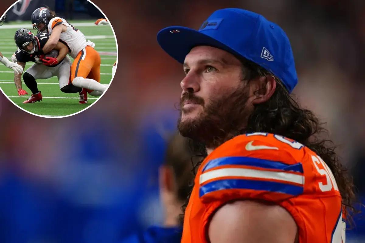 Alex Singleton of the Broncos prepares to return to the NFL weeks after being diagnosed with testicular cancer.