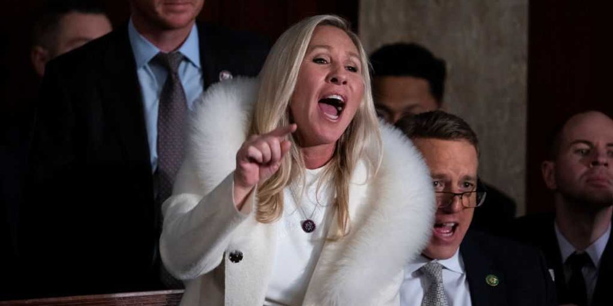 "Am I supposed to stay until I'm killed?" Marjorie Taylor Greene reacts to demands for her to complete her term.