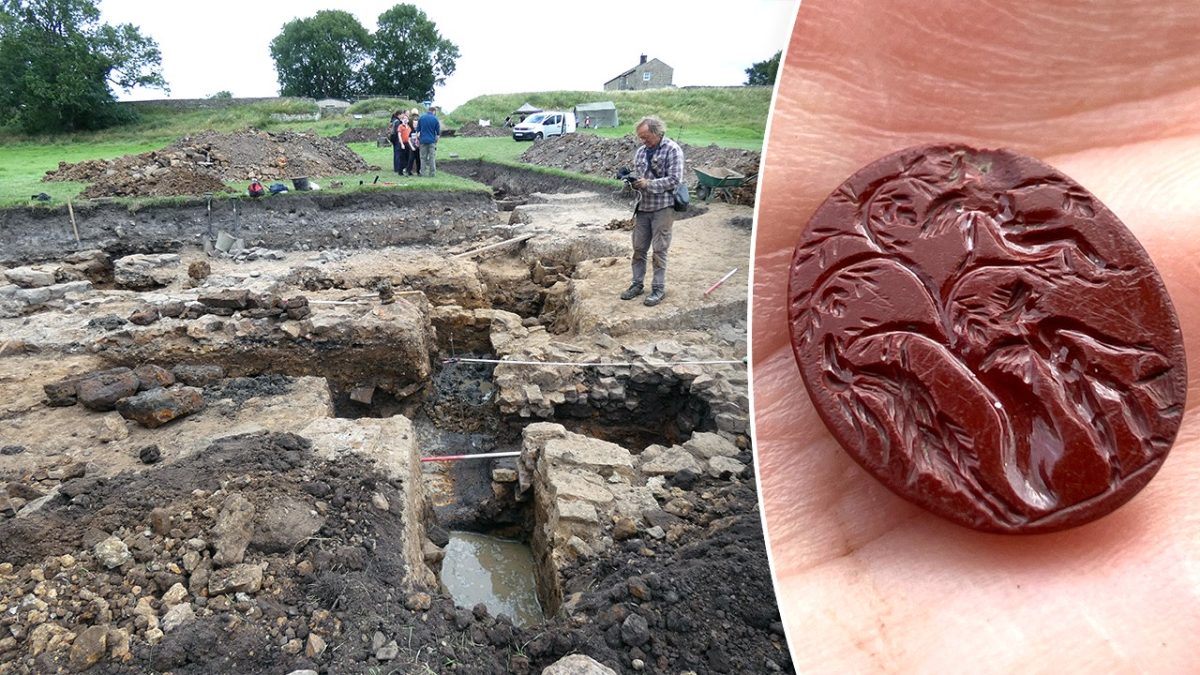 Ancient Roman fruit discovered at a 2,000-year-old fort in northern England