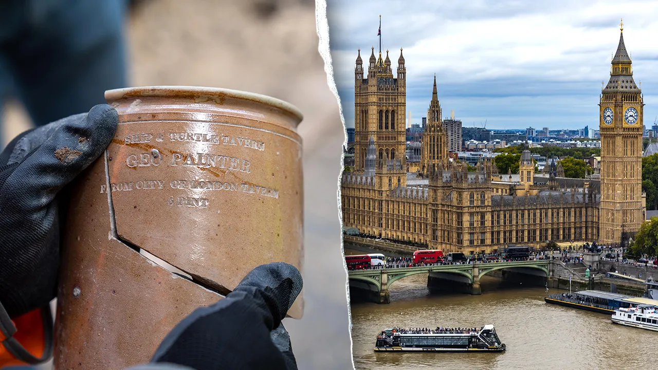 Ancient artifacts predating Stonehenge discovered at the Palace of Westminster