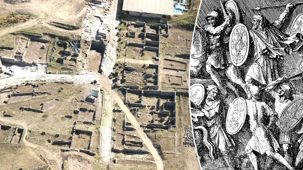Ancient competitor of Rome discovered with the finding of a 2,000-year-old basin in Gabii, Italy