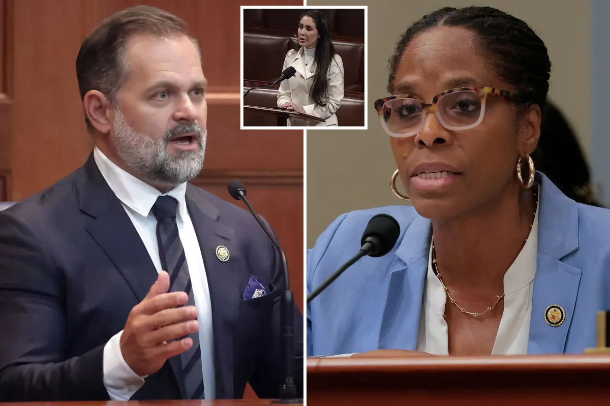 Angry House Republicans allege 'disgraceful' behind-the-scenes arrangement to protect Democrat Stacey Plaskett and Republican Cory Mills from censure.