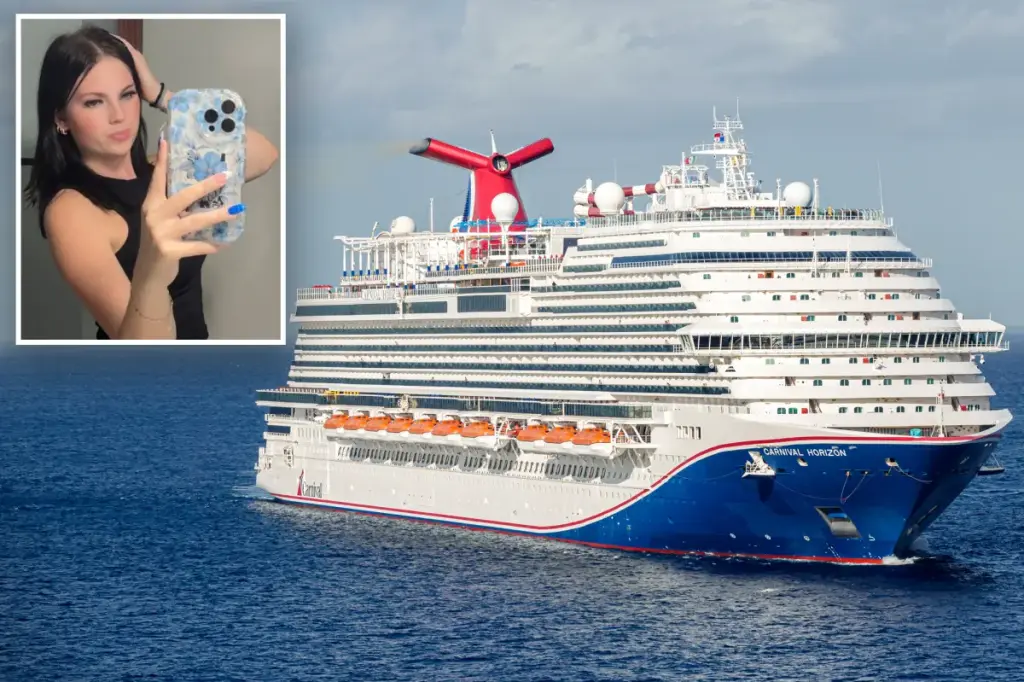Anna Kepner's last social media update before the Carnival cruise
