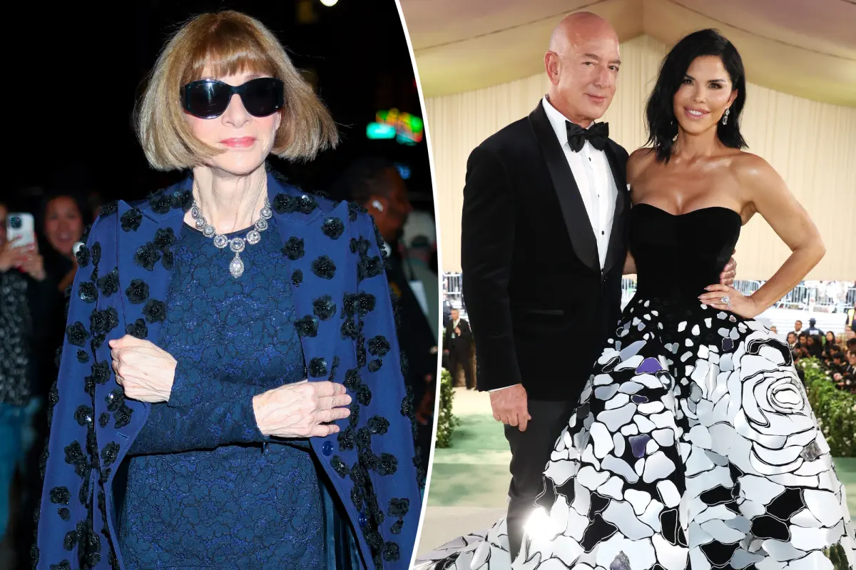 Anna Wintour supports Lauren Sánchez and Jeff Bezos as sponsors for the 2026 Met Gala