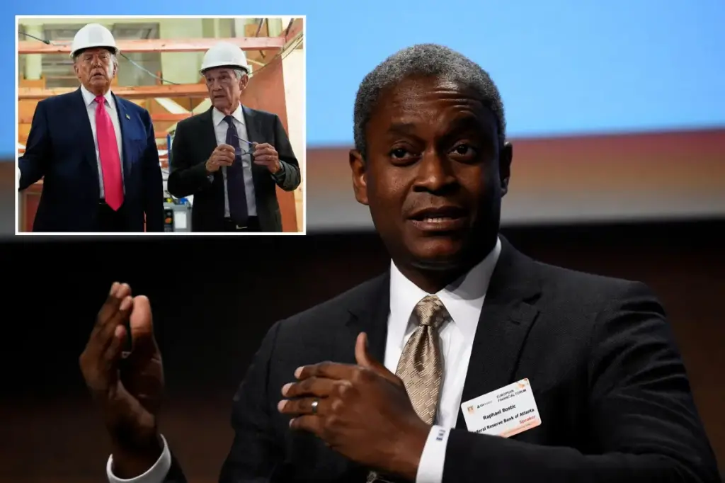 Atlanta Fed President Raphael Bostic is set to retire, allowing Trump to increase his influence.