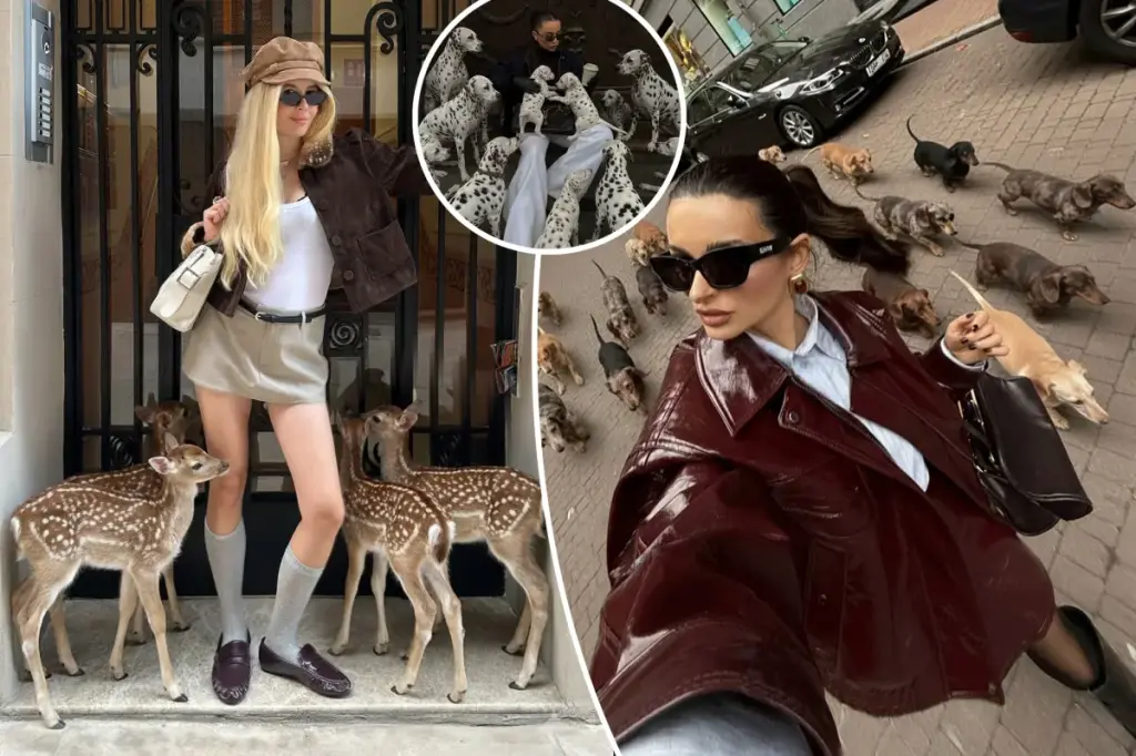 Attractive influencers using AI pets to gain more attention