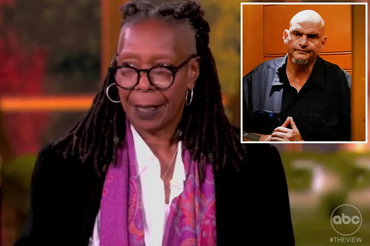 Audience member boos when Whoopi announces that Sen. John Fetterman will be on the show following his support for the GOP plan to end the shutdown.