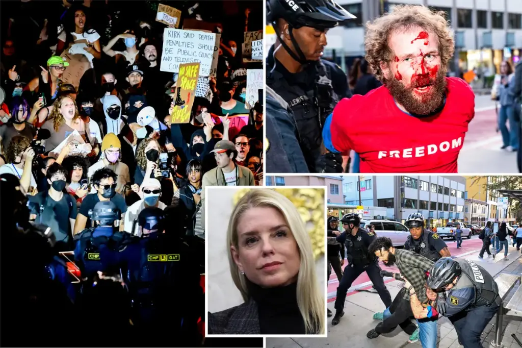 Authorities investigating violent protests at UC Berkeley Turning Point USA event, attributing the chaos to Antifa