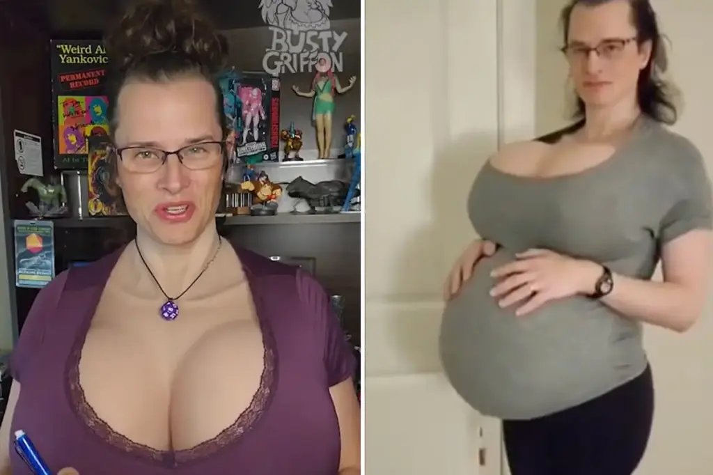 Baltimore high school teacher criticized for sharing kink content while wearing a fake pregnancy belly and large breasts
