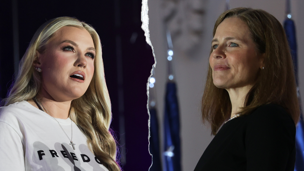 Barrett looks to Erika Kirk as an example for conservative students dealing with hostility