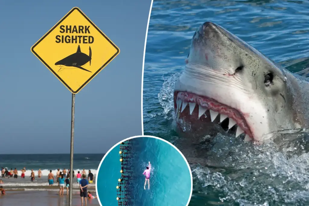 Be cautious of areas known for shark attacks