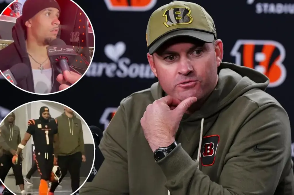 Bengals players are turning on one another after a tough defeat