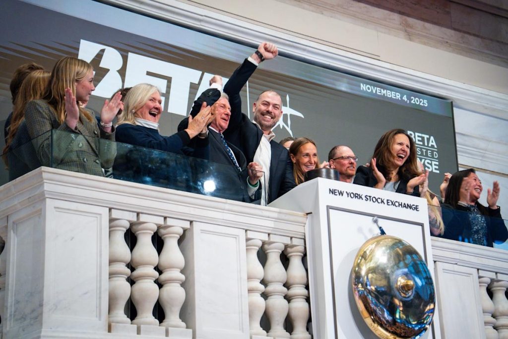 Beta Technologies closes first day on NYSE with positive results and $1B raised