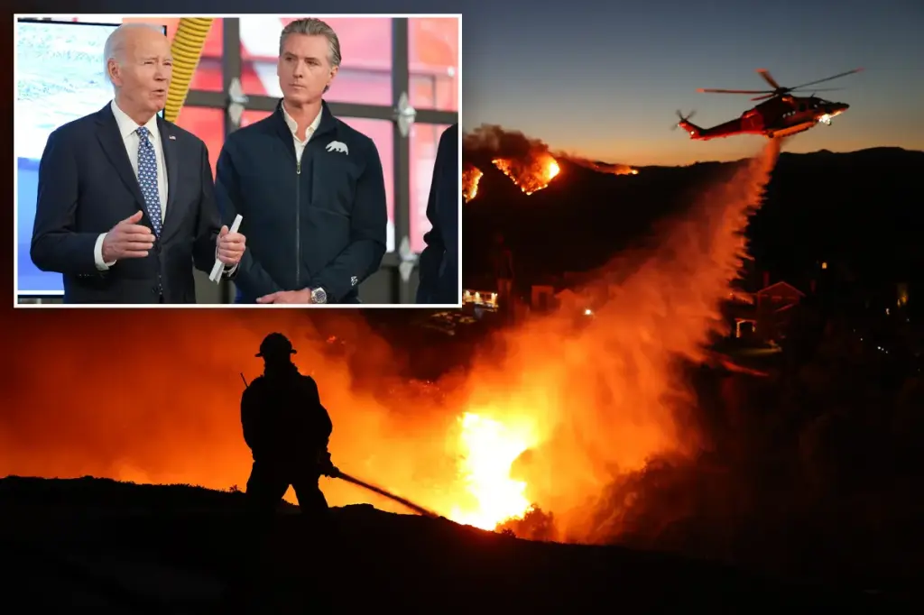 Biden's visit postponed LAPD's reaction to the Palisades Fire