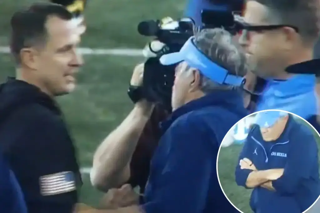 Bill Belichick ignores Wake Forest coach following UNC defeat