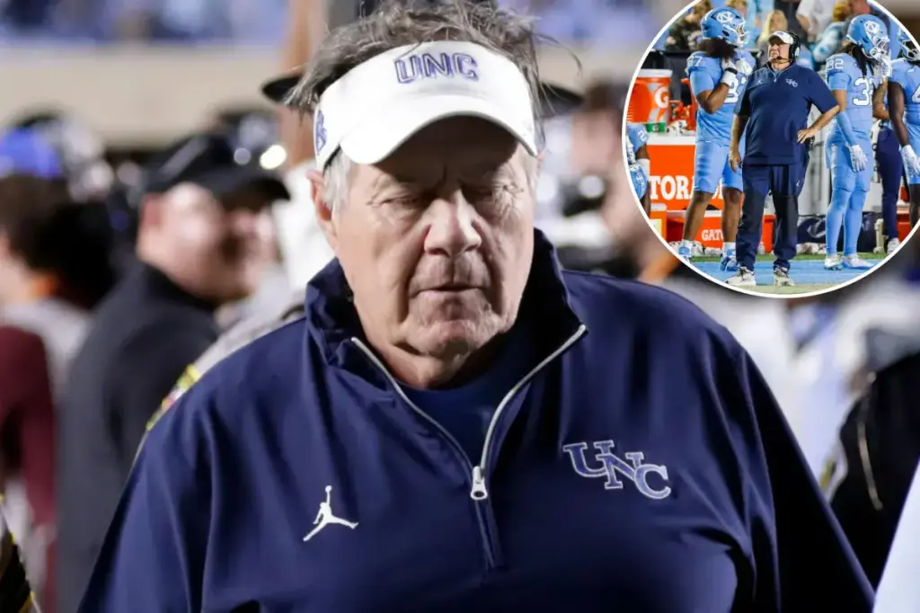 Bill Belichick's UNC team doesn't qualify for a bowl game