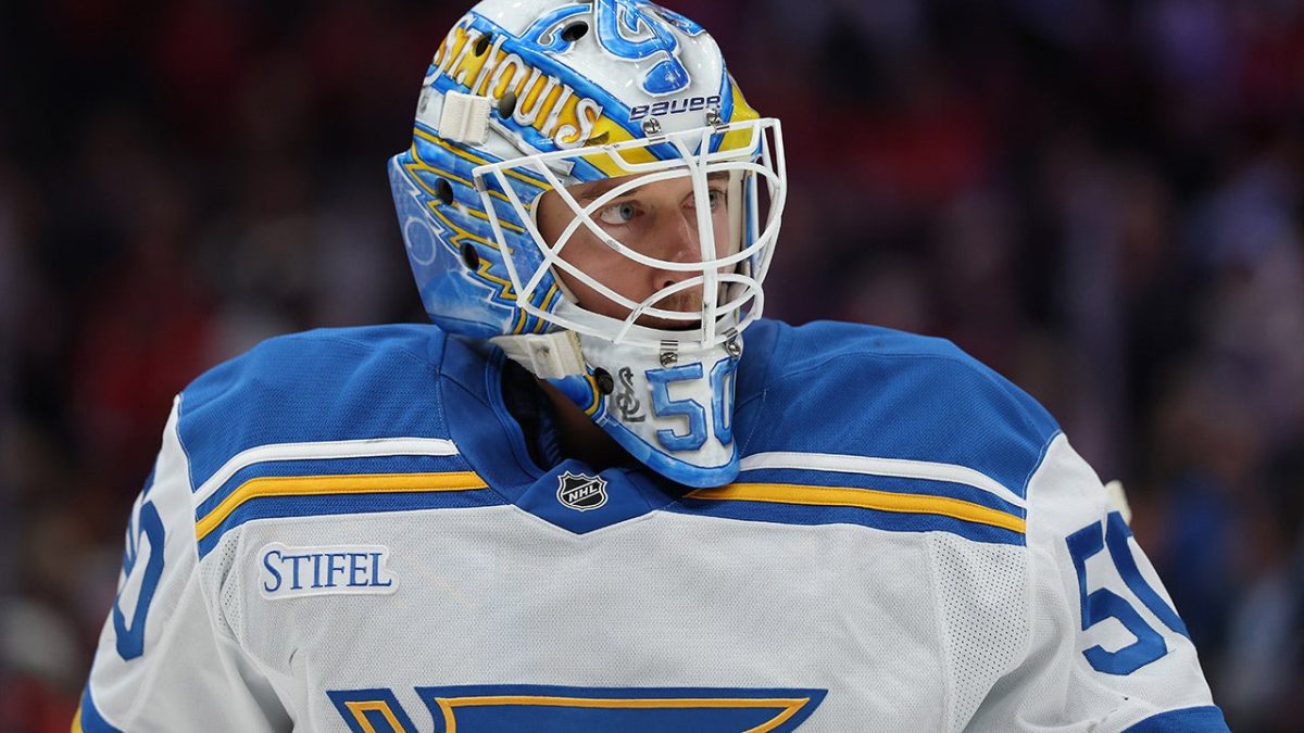 Binnington from the Blues aims to prevent Ovechkin from scoring a milestone goal