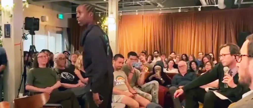 Black Lesbian Responds to Crowd Booing Her for Claiming Trans-Women Are Not Real Women