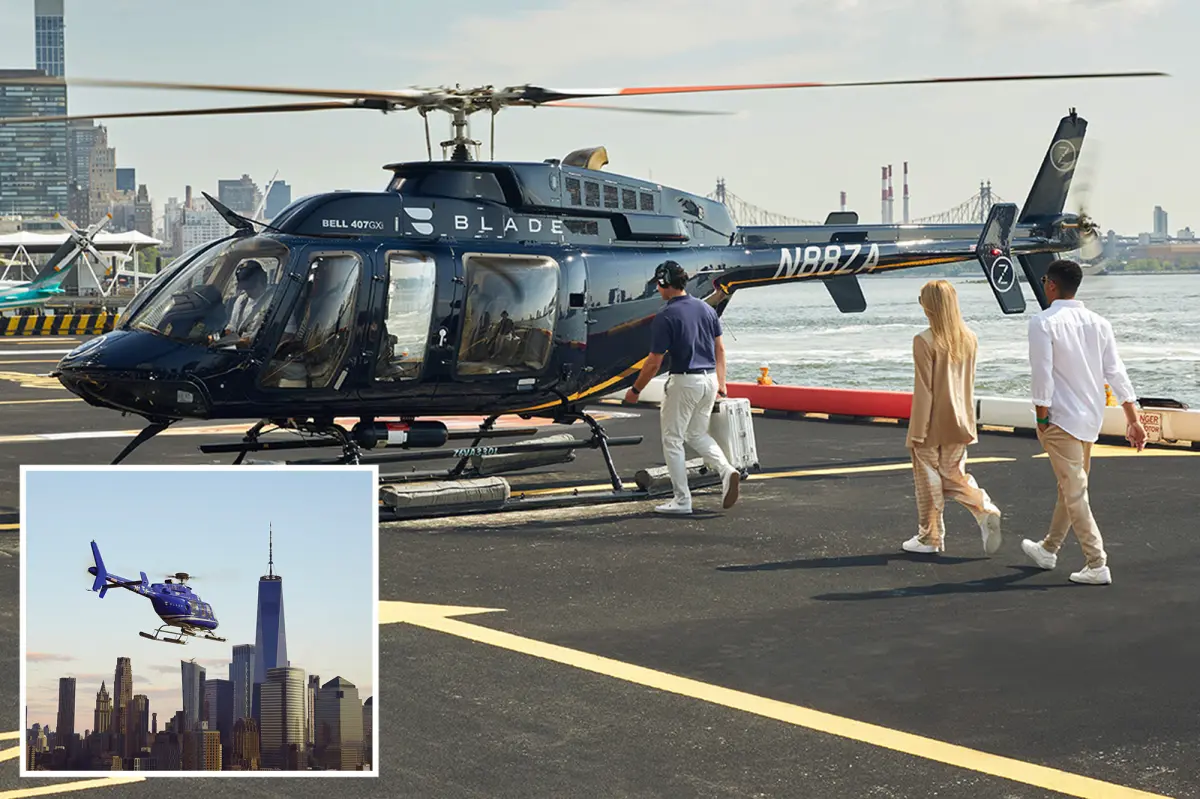 Blade will provide helicopter services connecting Manhattan and Westchester