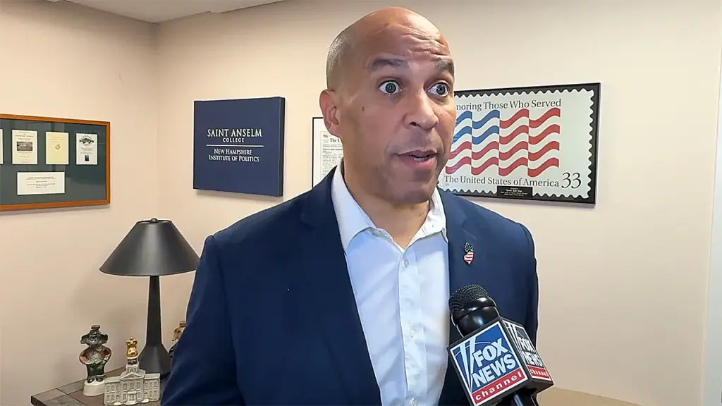 Booker urges for fresh leadership within the Democratic Party and suggests a possible run in 2028.