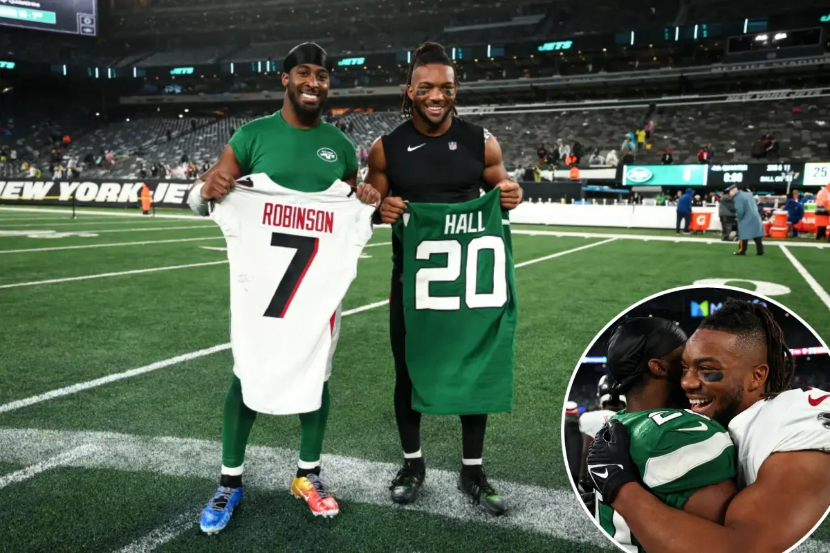Breece Hall's recent matchup with friend Bijan Robinson brings excitement for the Jets