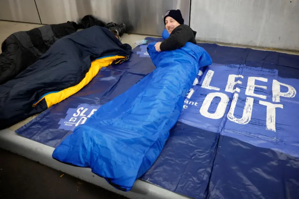 Brian Cashman makes light of being a meme at Sleep Out charity event